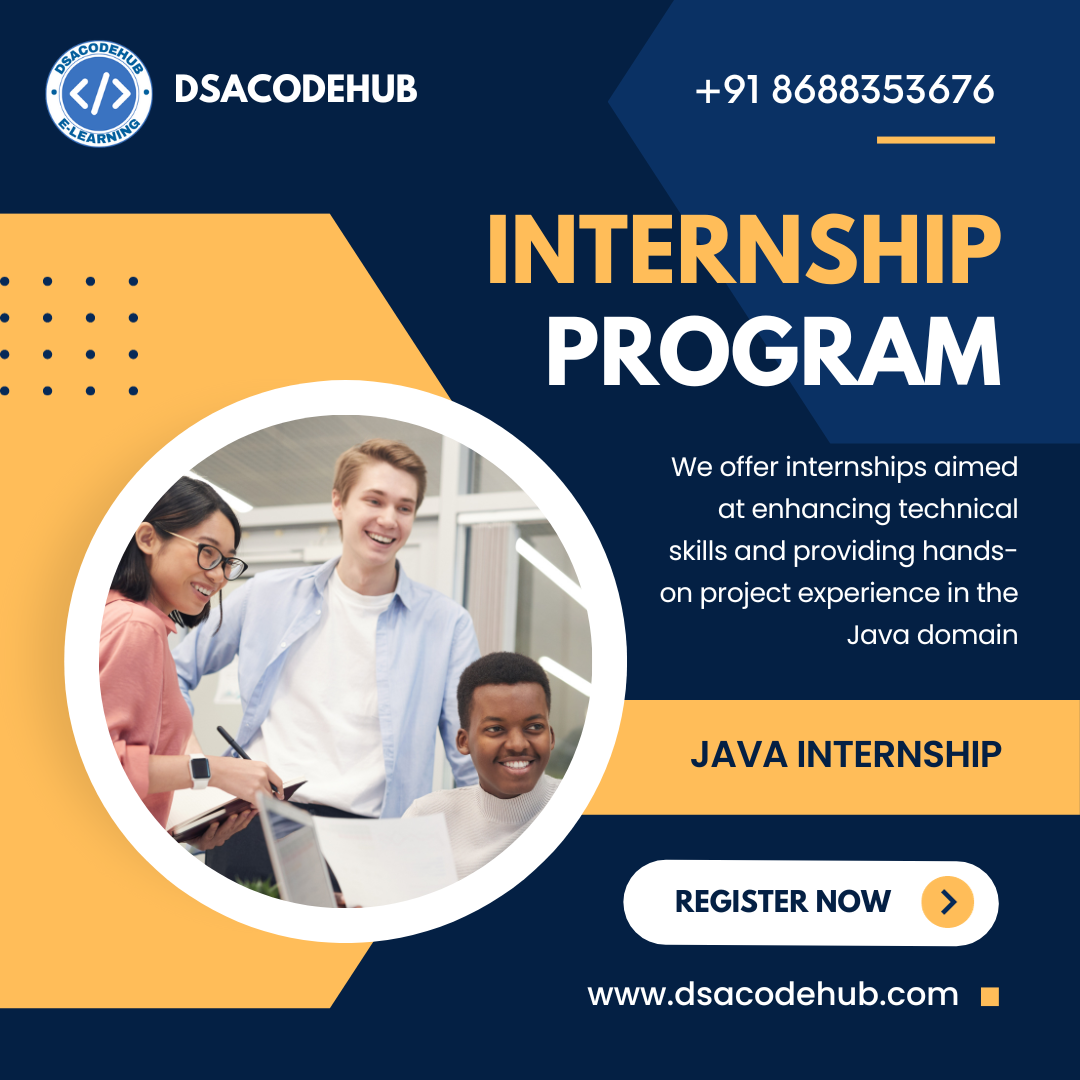 JAVA INTERNSHIP